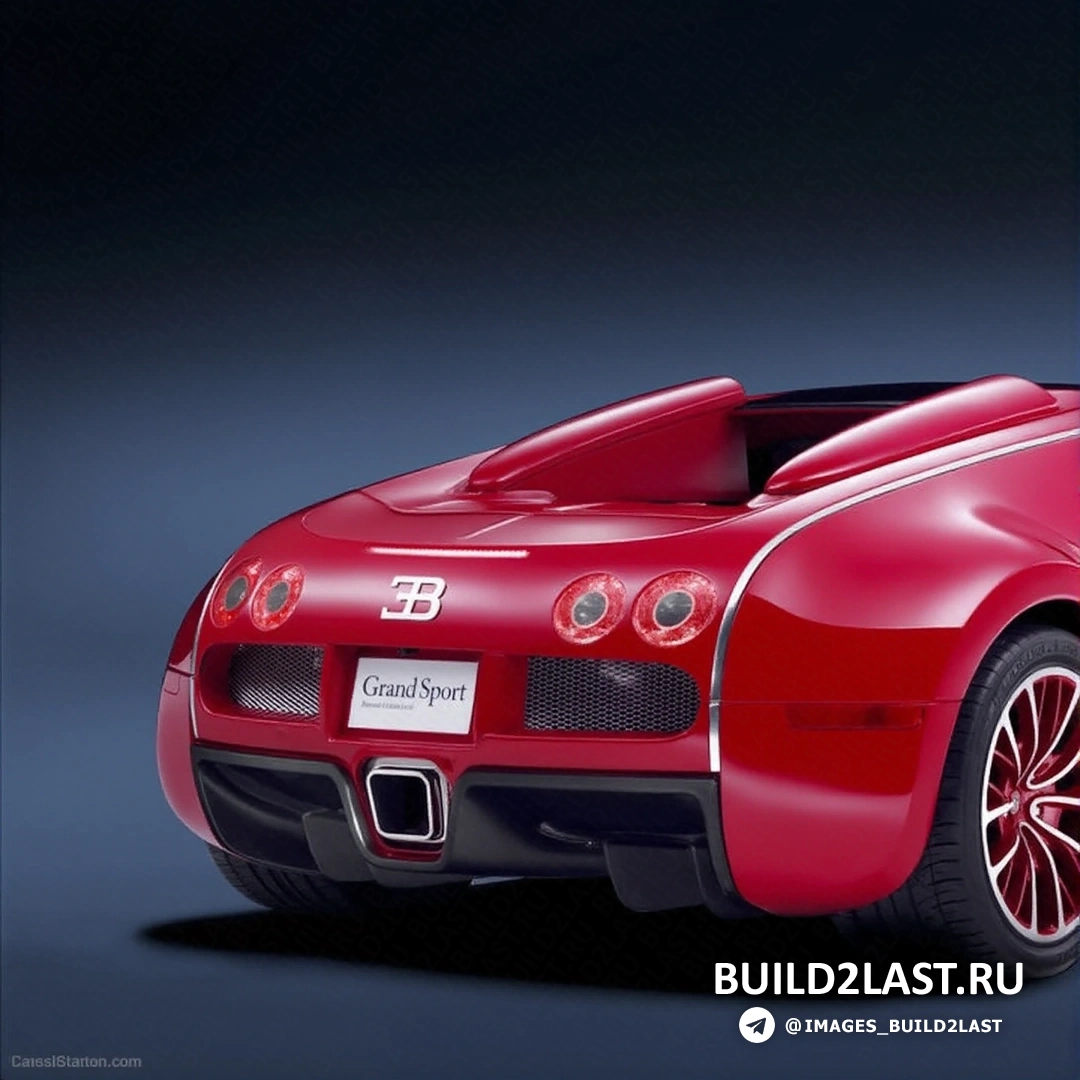 Золотистый и черный Bugatti Veyron с элементами салона, вид в интерьере